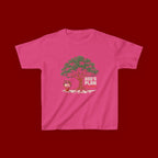 Kids Tee — Cute Tree & Plant Pot Illustration (“Grow Big, Little One”)