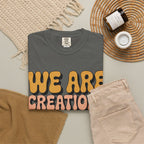We Are Creations of God T-Shirt — Retro Faith Graphic Tee