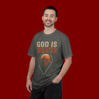 God Is Greater Mountain T-Shirt — Christian Faith Graphic Tee
