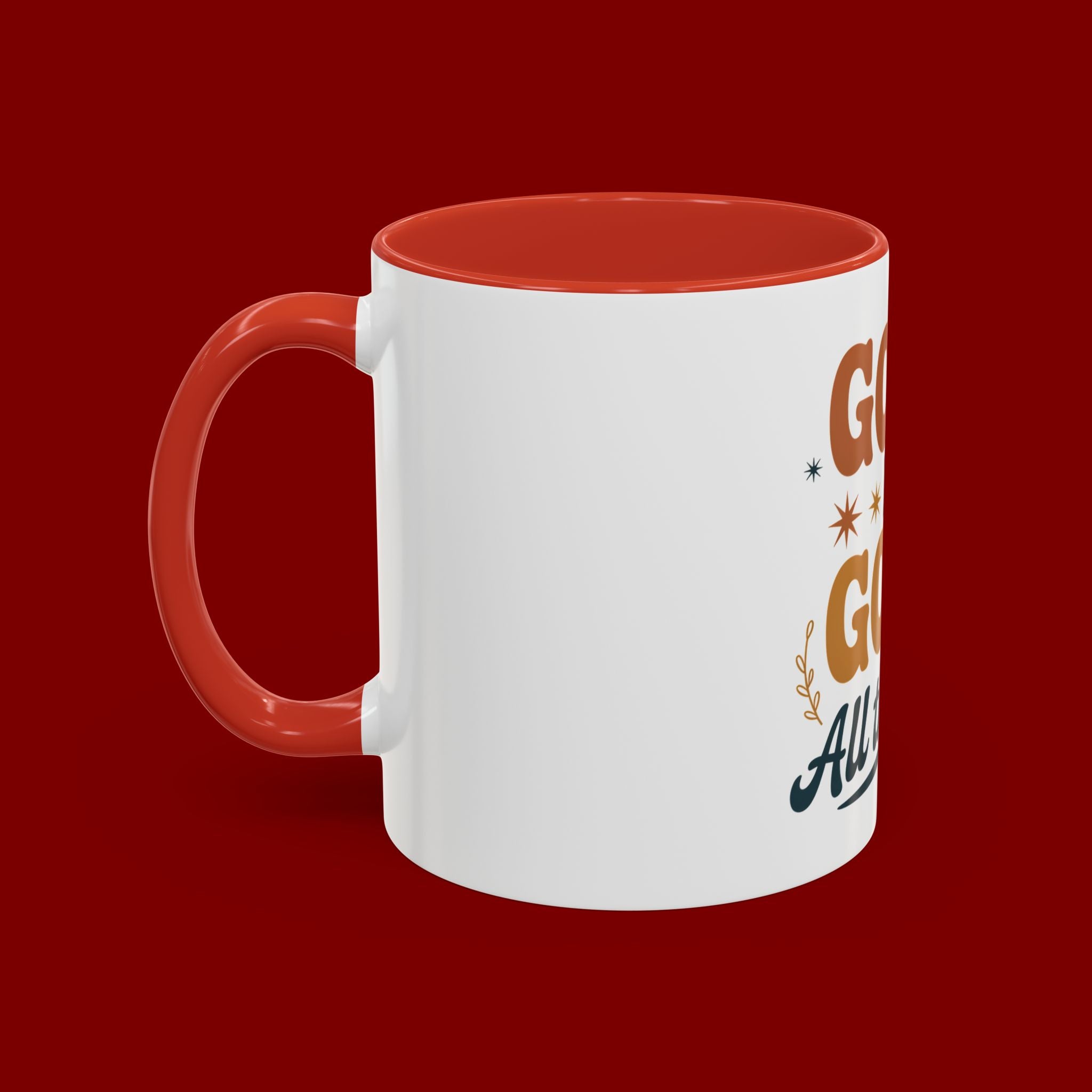 Praise the Lord Coffee Mug – Retro Christian Faith Accent Mug (11/15oz)