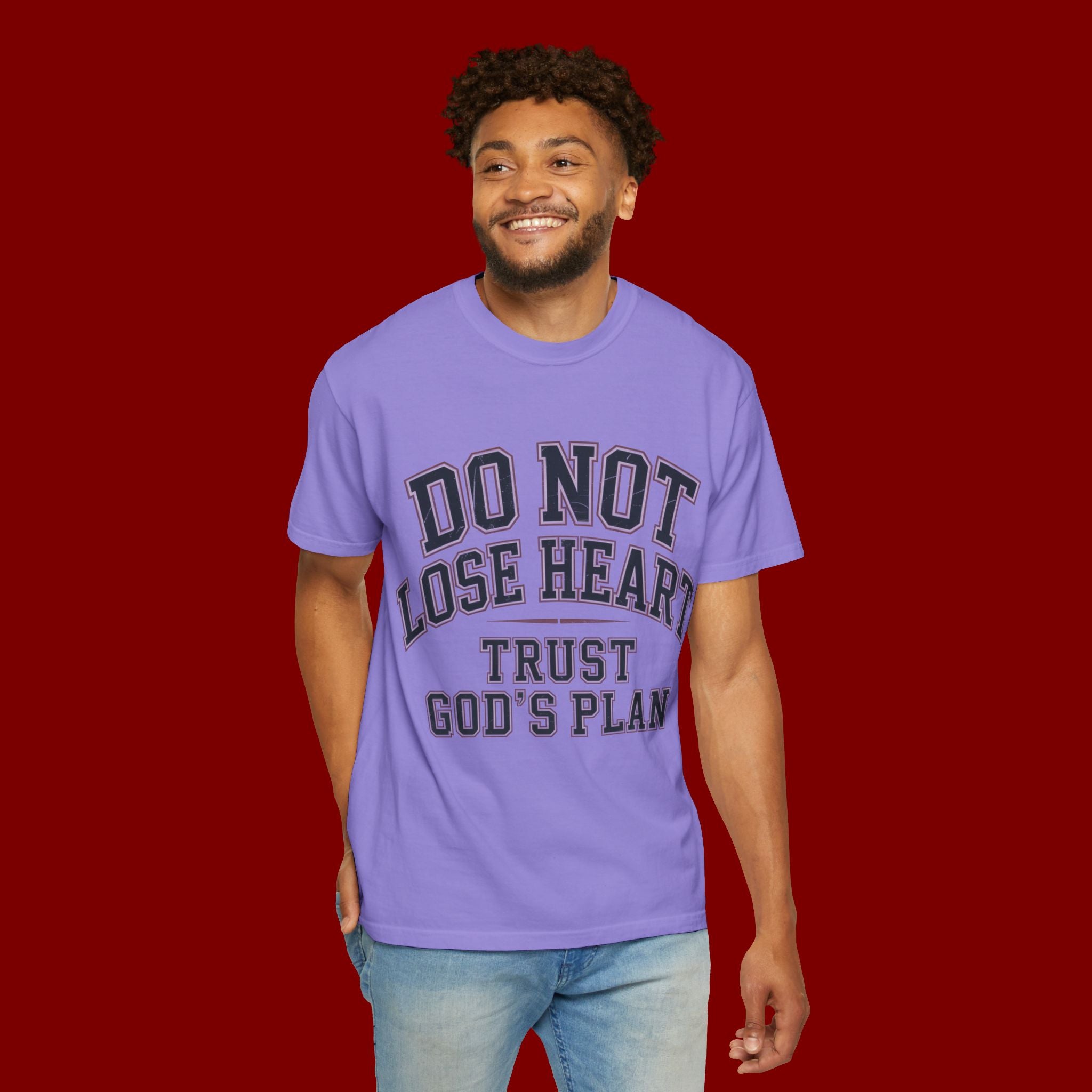 Do Not Lose Heart T‑Shirt — Trust God's Plan Inspirational Faith Tee