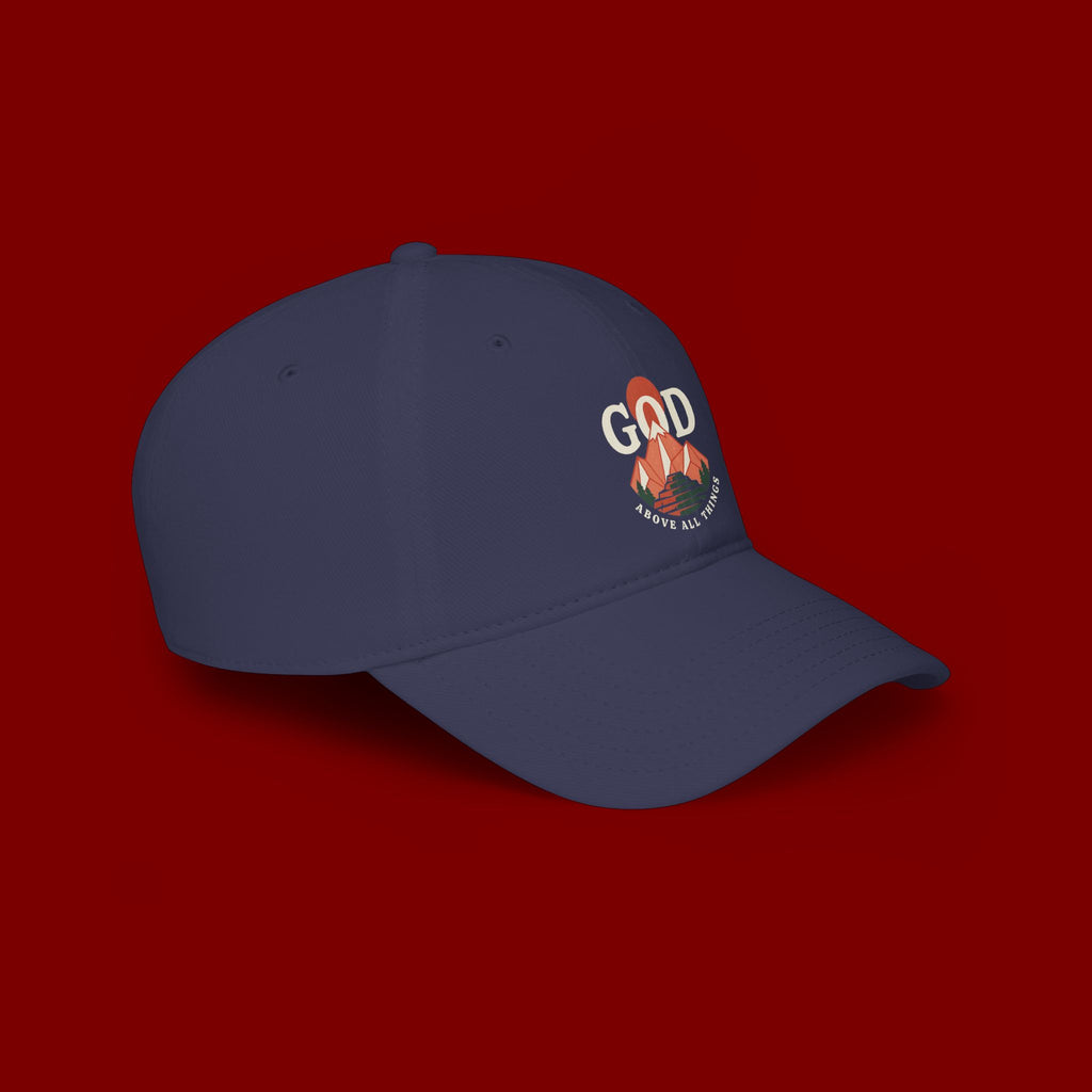 God Above All Things Embroidered Baseball Cap