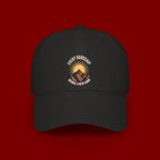 Low Profile Baseball Cap — 'Every Hardship Brings a New Dawn' Sunrise Mountain Embroidered Hat