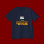 Kids Tee — "Trust God" Sprout Graphic