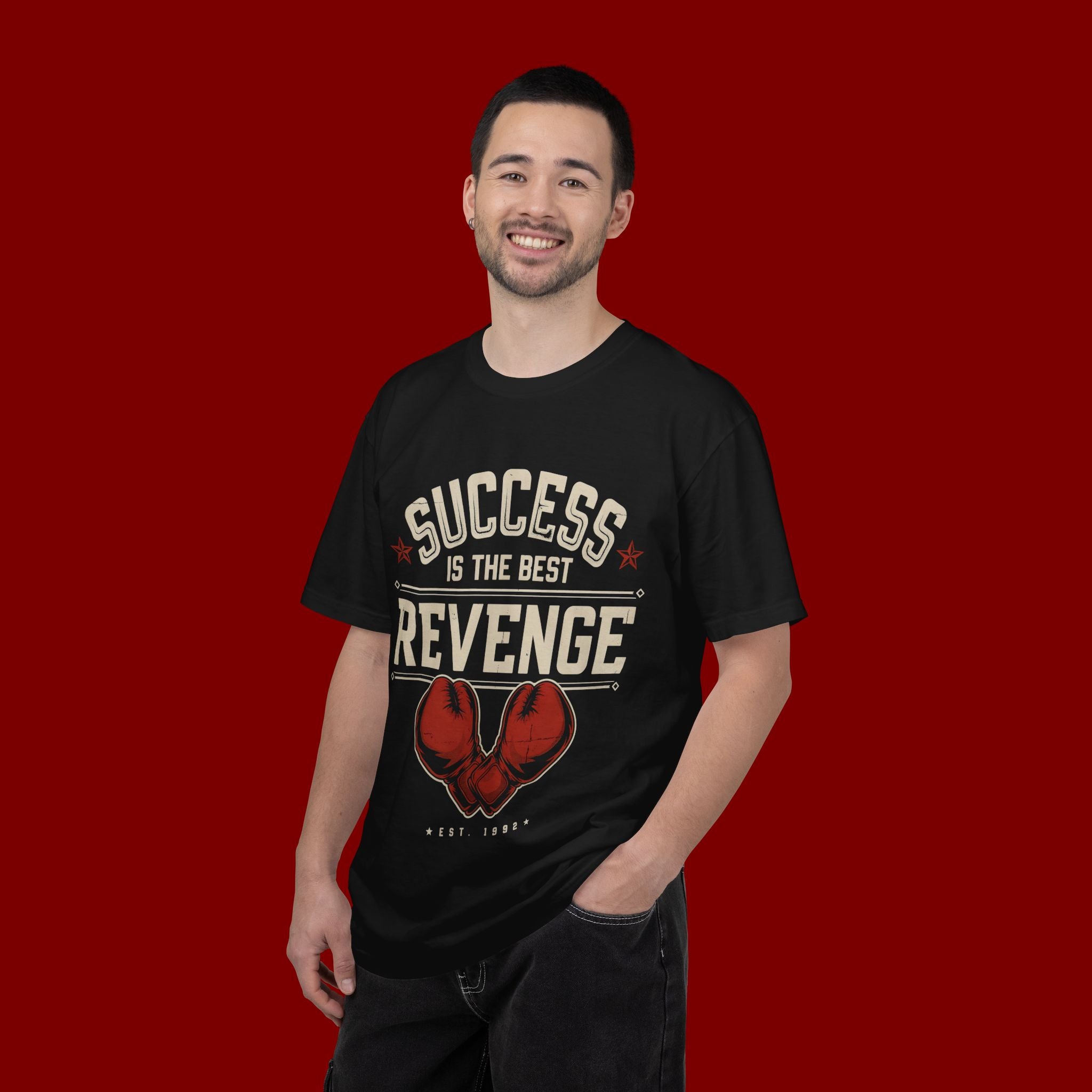 Success Is The Best Revenge T-Shirt — Motivational Graphic Tee