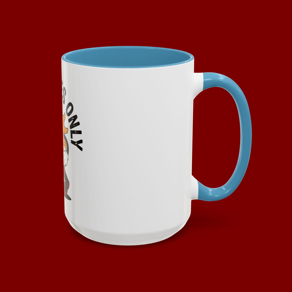 Good Vibes Only Coffee Mug - Retro Sun Cartoon Accent Mug (11/15oz)