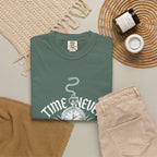 Time Never Comes Again T-Shirt — Vintage Pocket Watch Graphic Tee