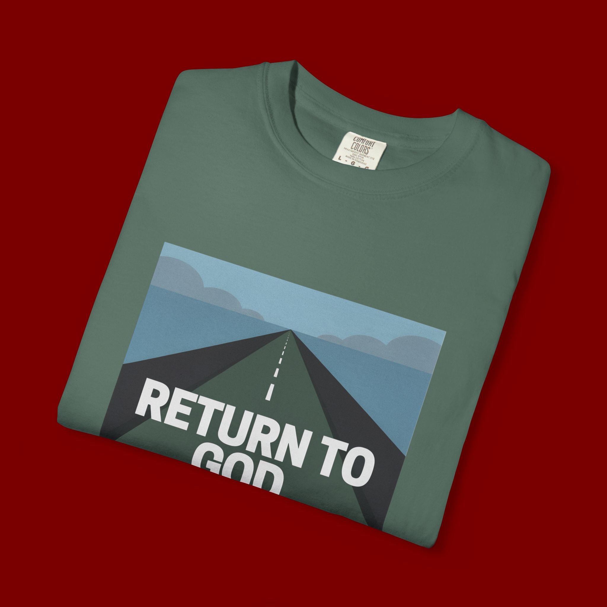 Return to God Road Graphic T-Shirt