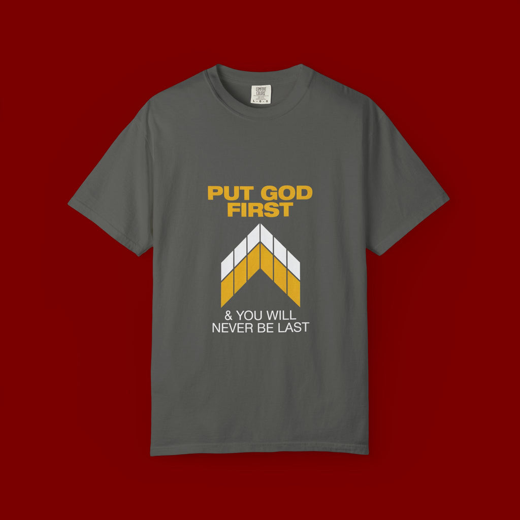 Put God First T-Shirt — Christian Faith Graphic Tee