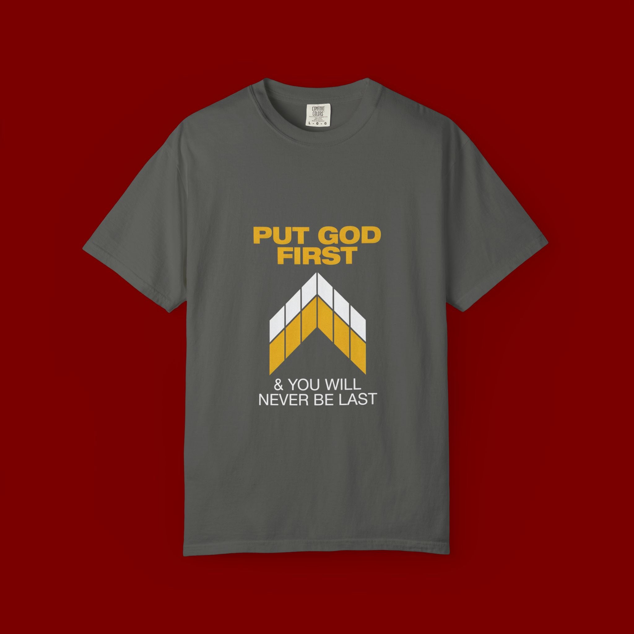 Put God First T-Shirt — Christian Faith Graphic Tee