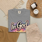 T-Shirt — “In God the Heart Finds Peace” Religious Faith Tee