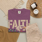 Faith Over Fear T-Shirt — Patriotic Eagle Graphic Tee