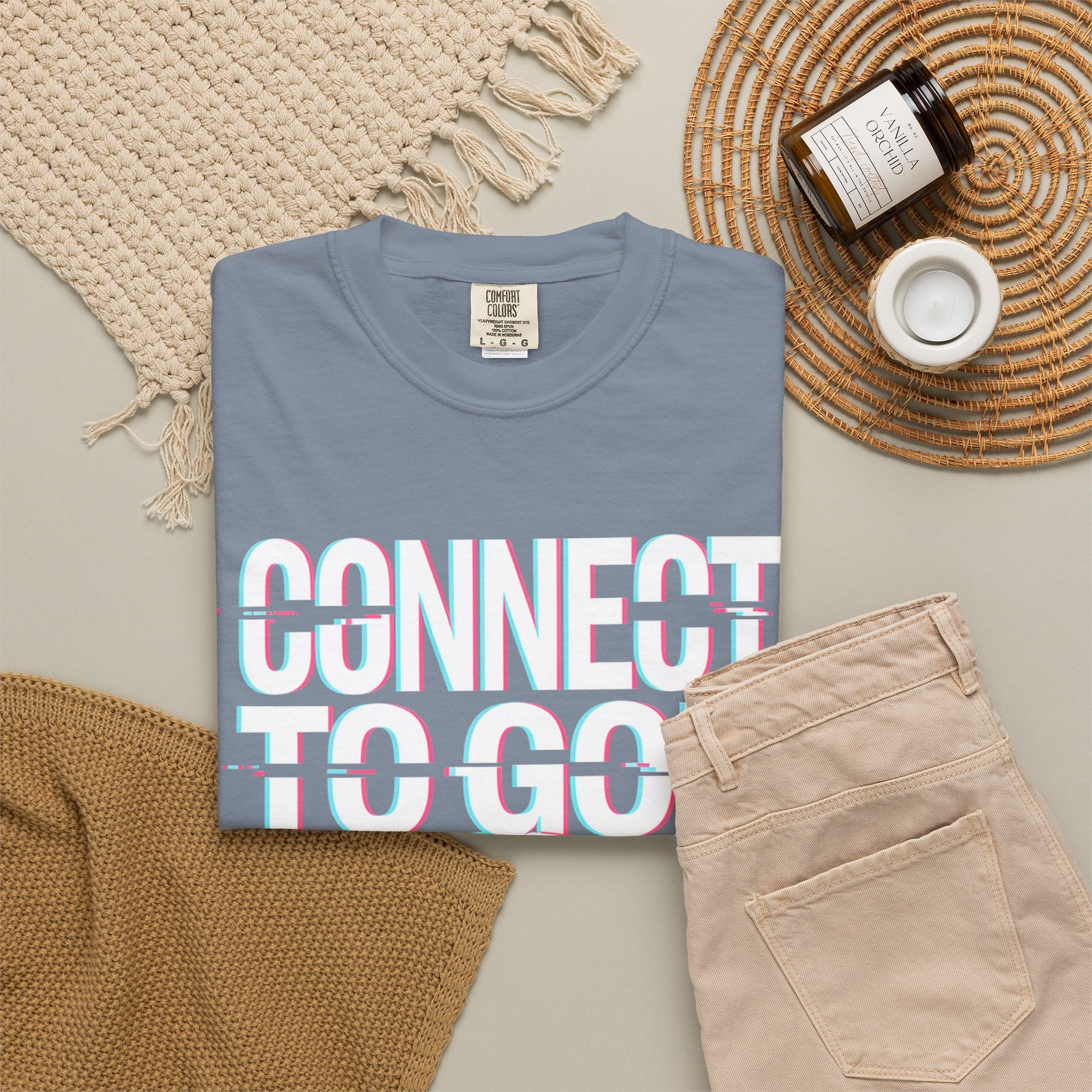 Connect to God T-Shirt — "The Password Is Prayer" Christian Faith Tee