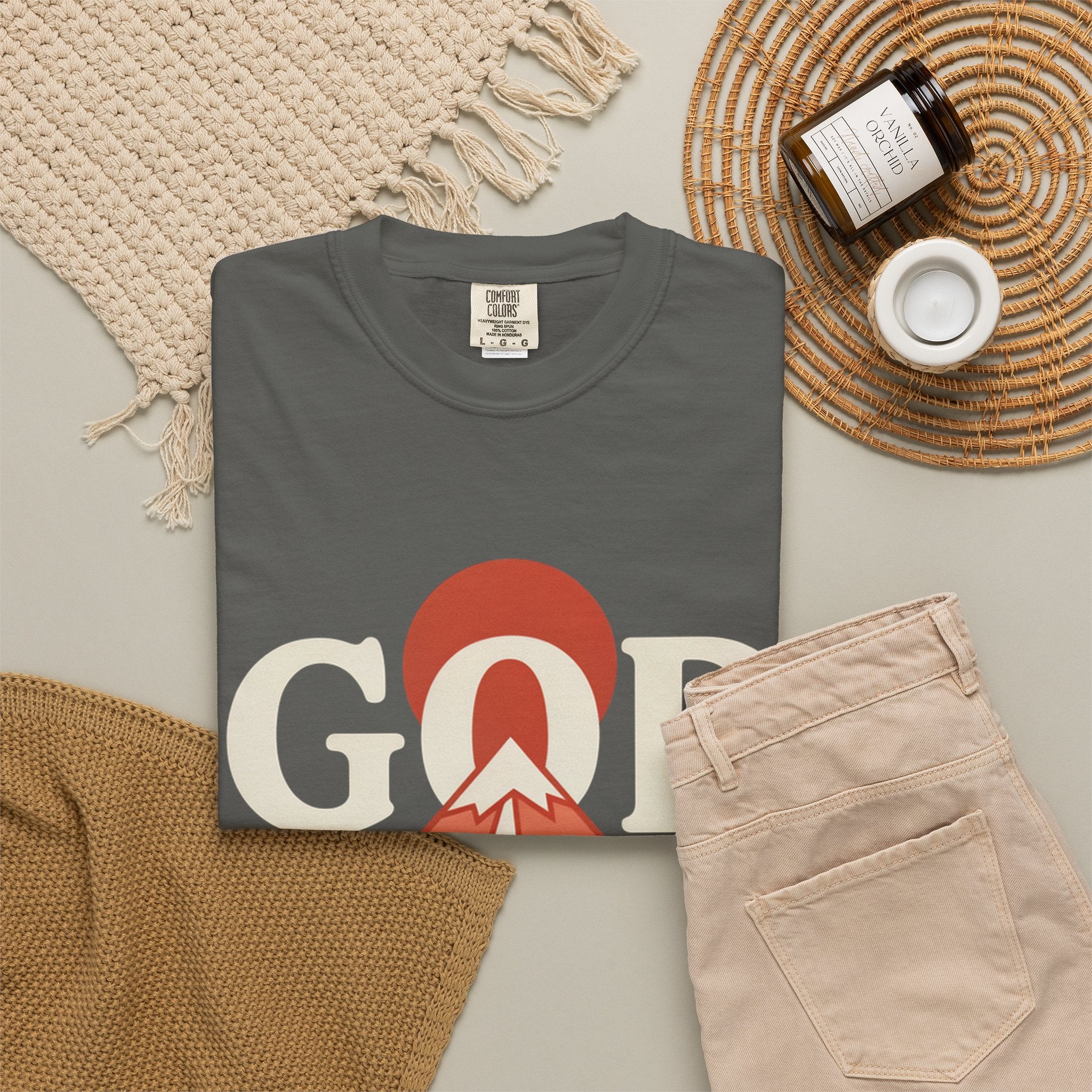 God Above All Things Mountain T-Shirt