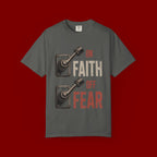 Faith On, Fear Off T-Shirt — Inspirational Christian Graphic Tee