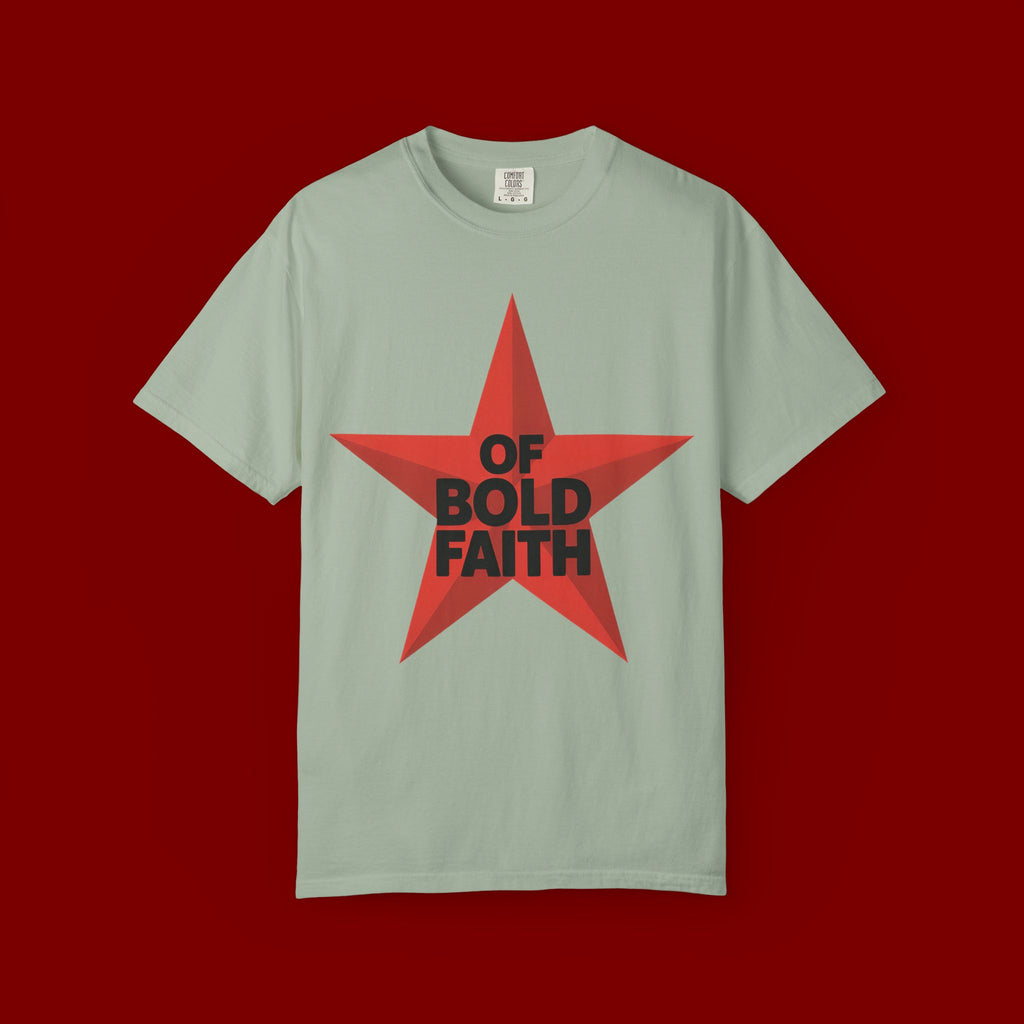 Bold Faith Star T-Shirt — "Of Bold Faith" Graphic Tee