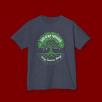 Kids Tee — "God Is My Provider" Tree of Faith Christian Shirt