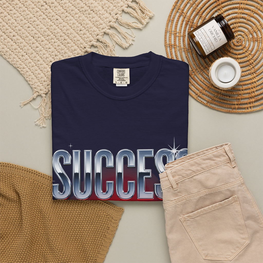 T-Shirt — "Success Is The Best Revenge" Motivational Graphic Tee