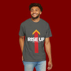 Arrow Up Graphic T-Shirt — Bold Upward Arrow Design