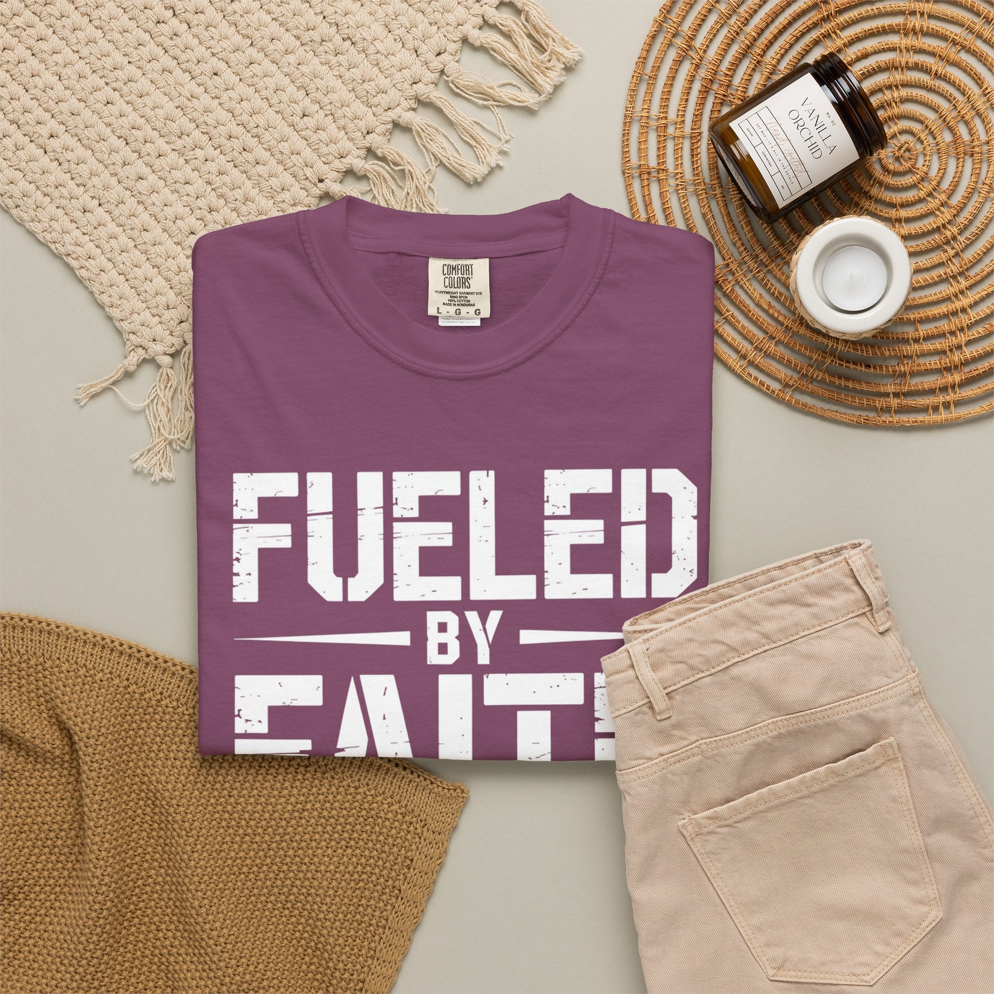Fueled by Faith Not Fear T-Shirt