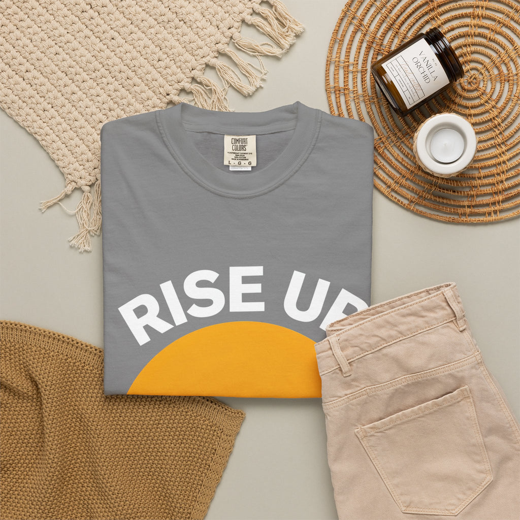 And Pray Mountain Sunset T-Shirt