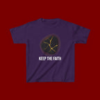 Keep The Faith Kids Tee — Kintsugi Stone Inspirational Children's T-Shirt