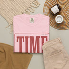 TIME Never Comes Again T-Shirt — Vintage Ticket Graphic Tee
