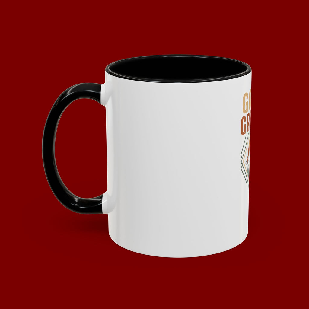 God Is Greater Mountain Coffee Mug — Inspirational Christian Accent Mug