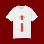 Arrow Up Graphic T-Shirt — Bold Upward Arrow Design