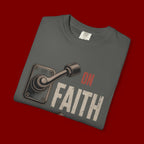 Faith On, Fear Off T-Shirt — Inspirational Christian Graphic Tee
