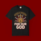 Nothing Is Impossible For Our God T-Shirt — Christian Faith Graphic Tee