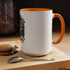 Christian Coffee Mug — “My Help Is Only From God The Creator” Accent Mug