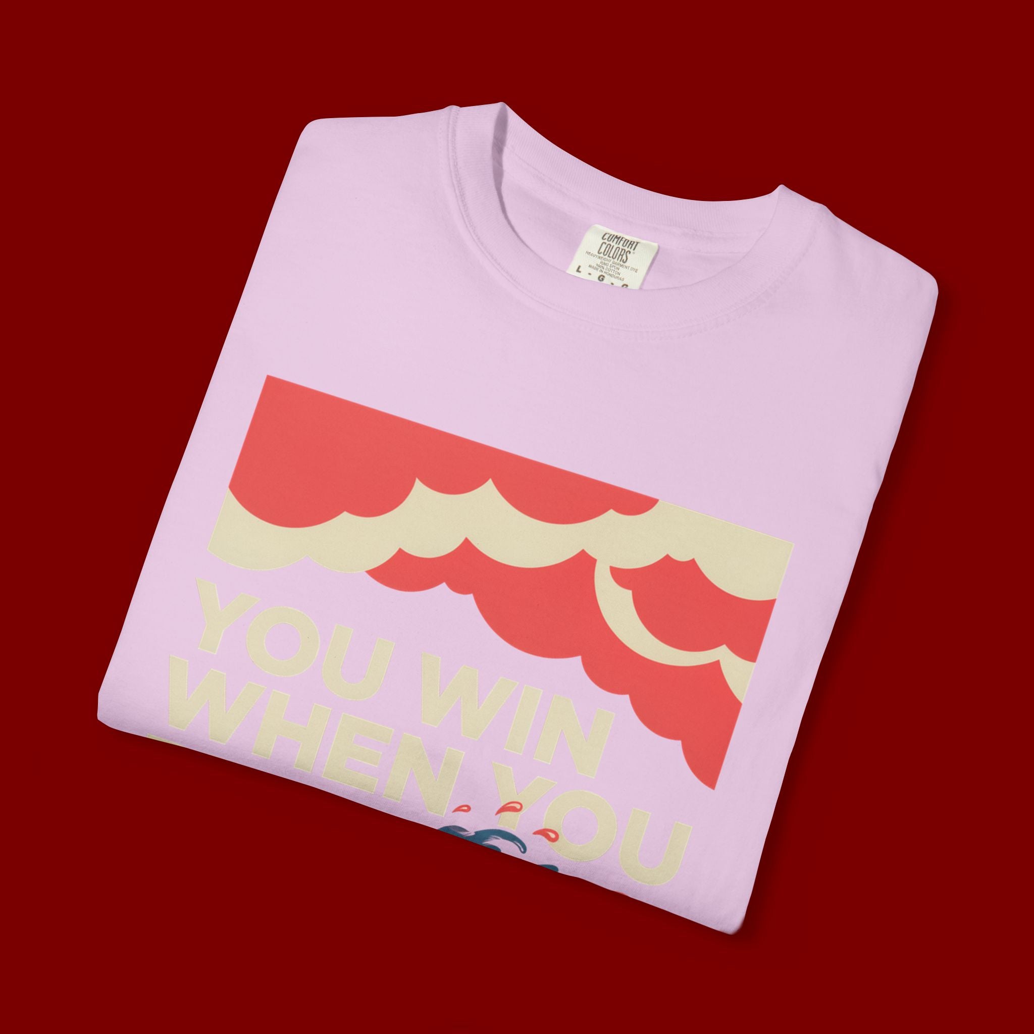 You Win When You Pray T-Shirt — Vintage Wave Faith Tee