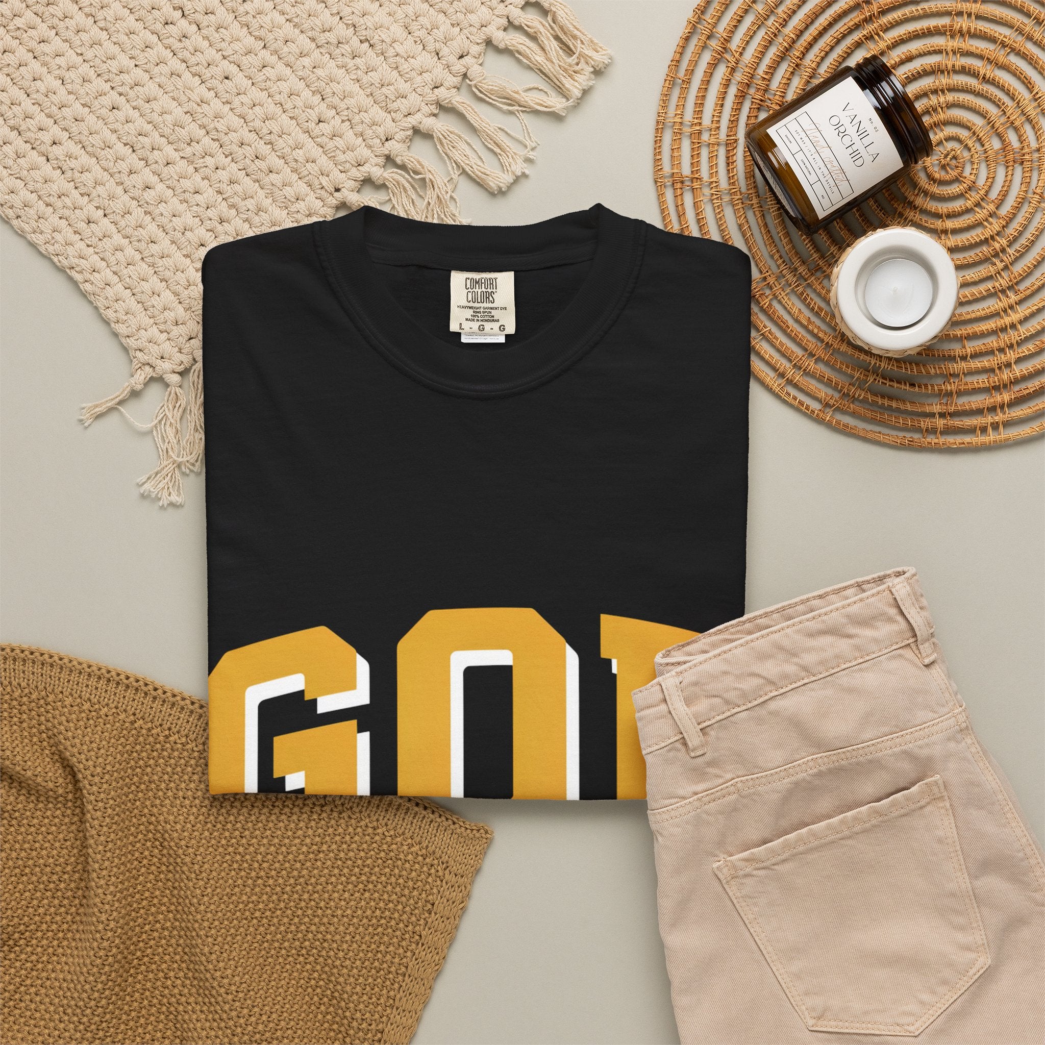God Is My Strength T-Shirt — Faith Christian Graphic Tee