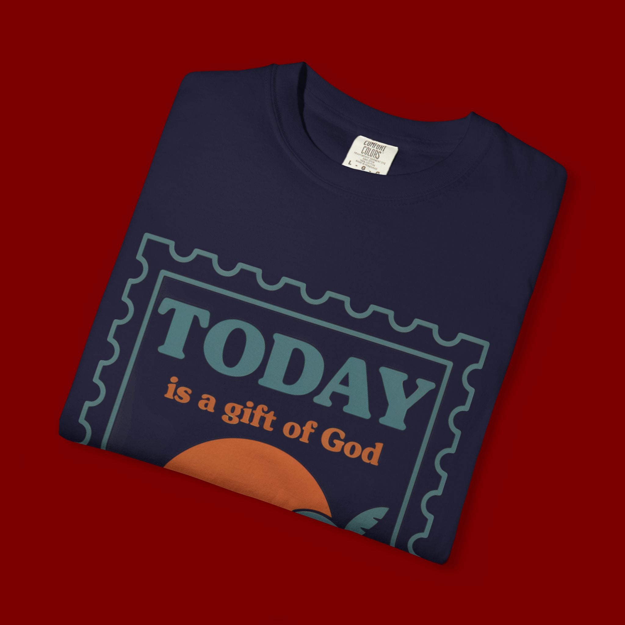 Be Thankful Tee — "Today is a Gift of God" Inspirational Graphic T-Shirt