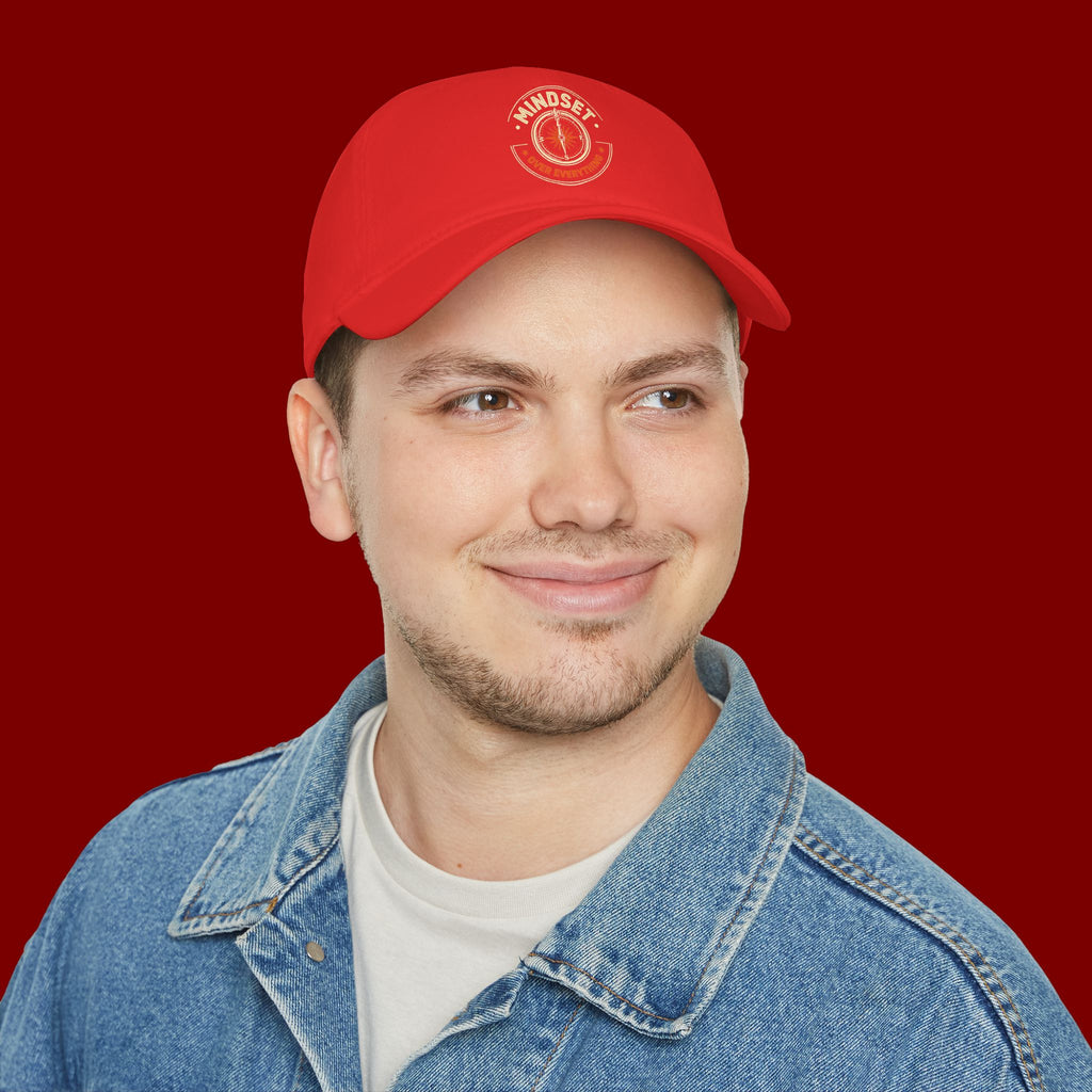 Mindset Baseball Cap — Motivational Low Profile Hat