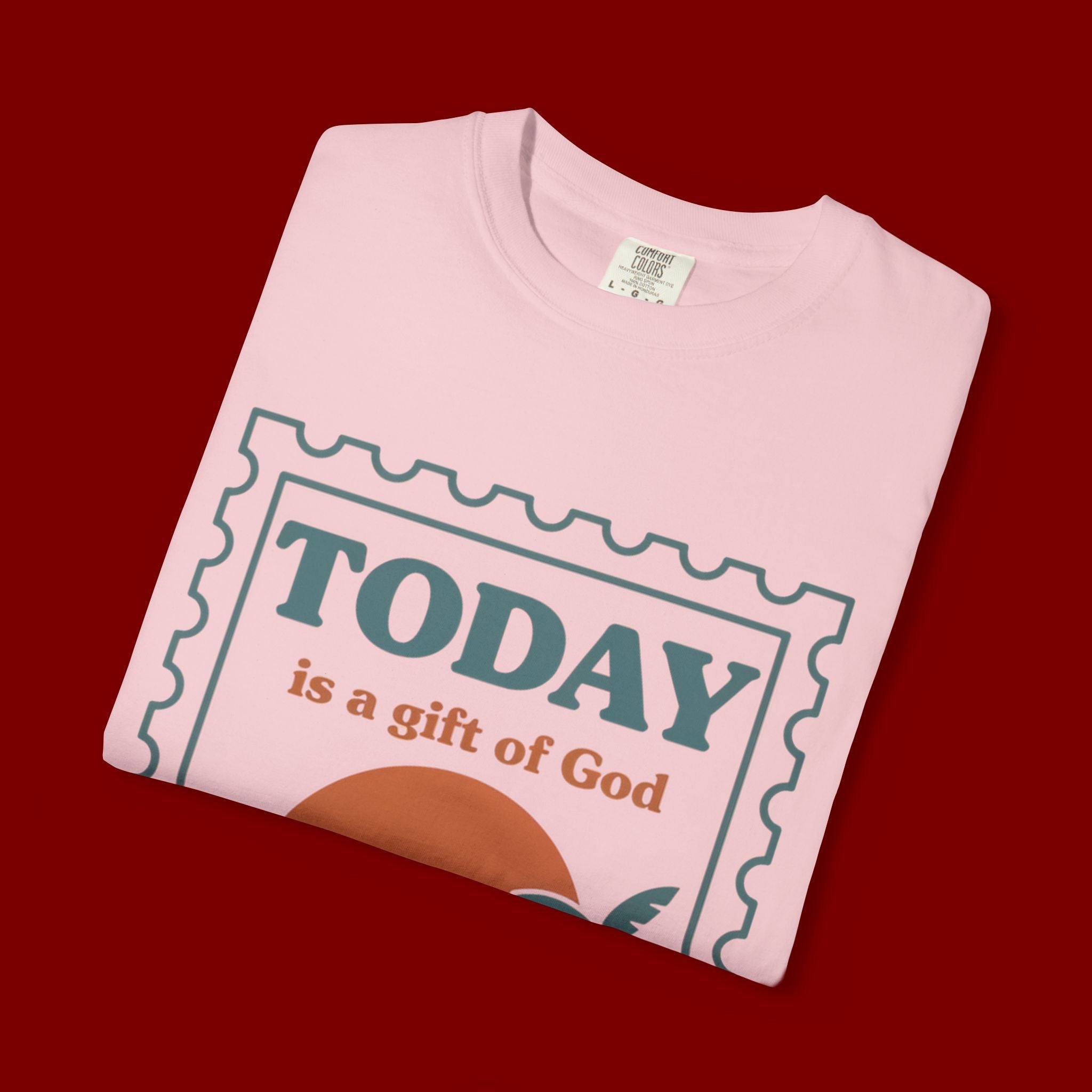 Be Thankful Tee — "Today is a Gift of God" Inspirational Graphic T-Shirt