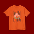 Kids Tee — "Take Time to Pray" Floral Christian Shirt
