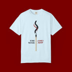 Matchstick Graphic T-Shirt — “Time Never Comes Again” Vintage-Inspired Tee