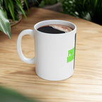 Pray More Fear Less Ceramic Mug – Inspirational Faith Coffee Cup (11oz/15oz)