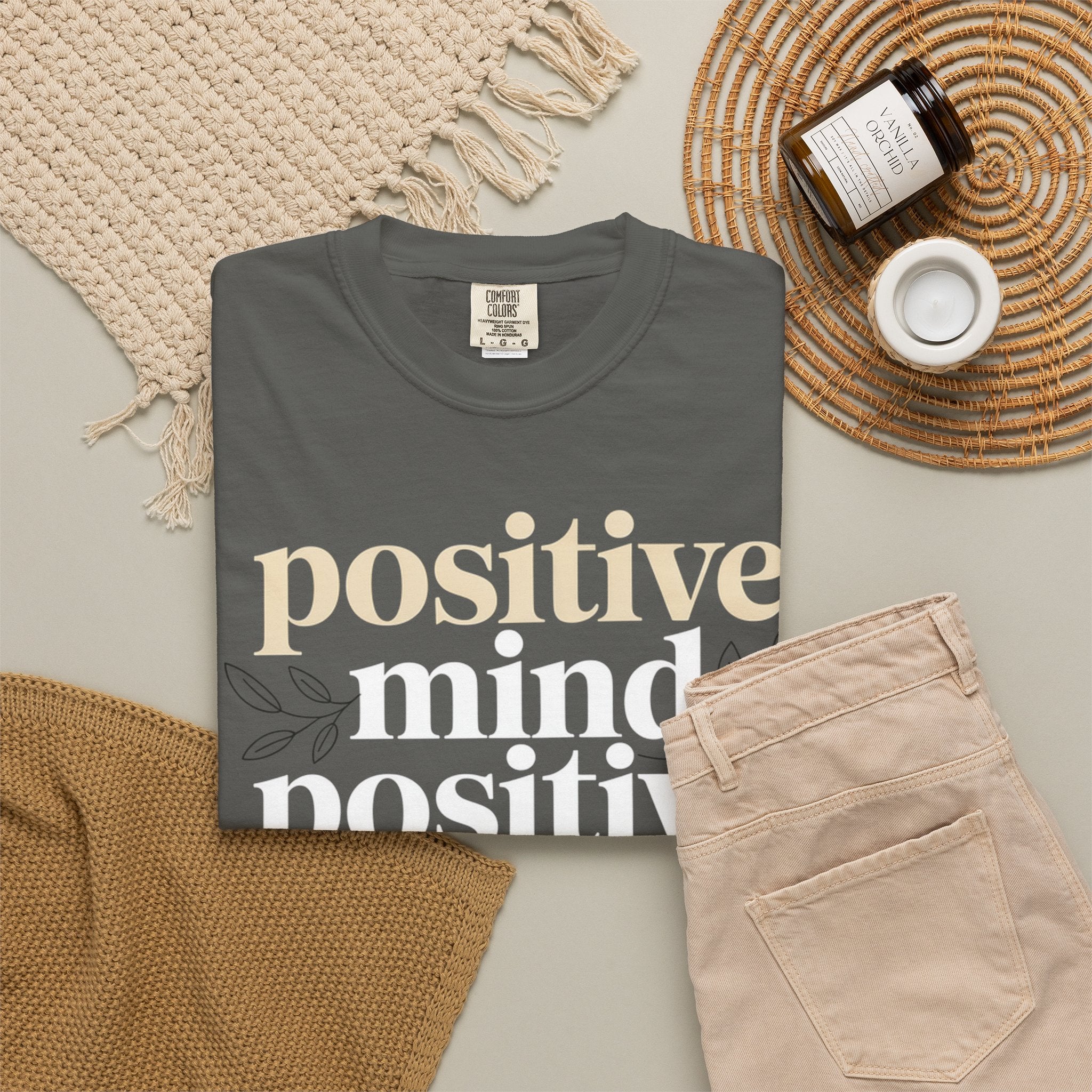 Positive Mind Positive Vibes Positive Life T-Shirt