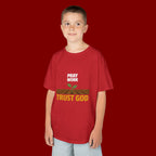 Kids Tee — "Trust God" Sprout Graphic
