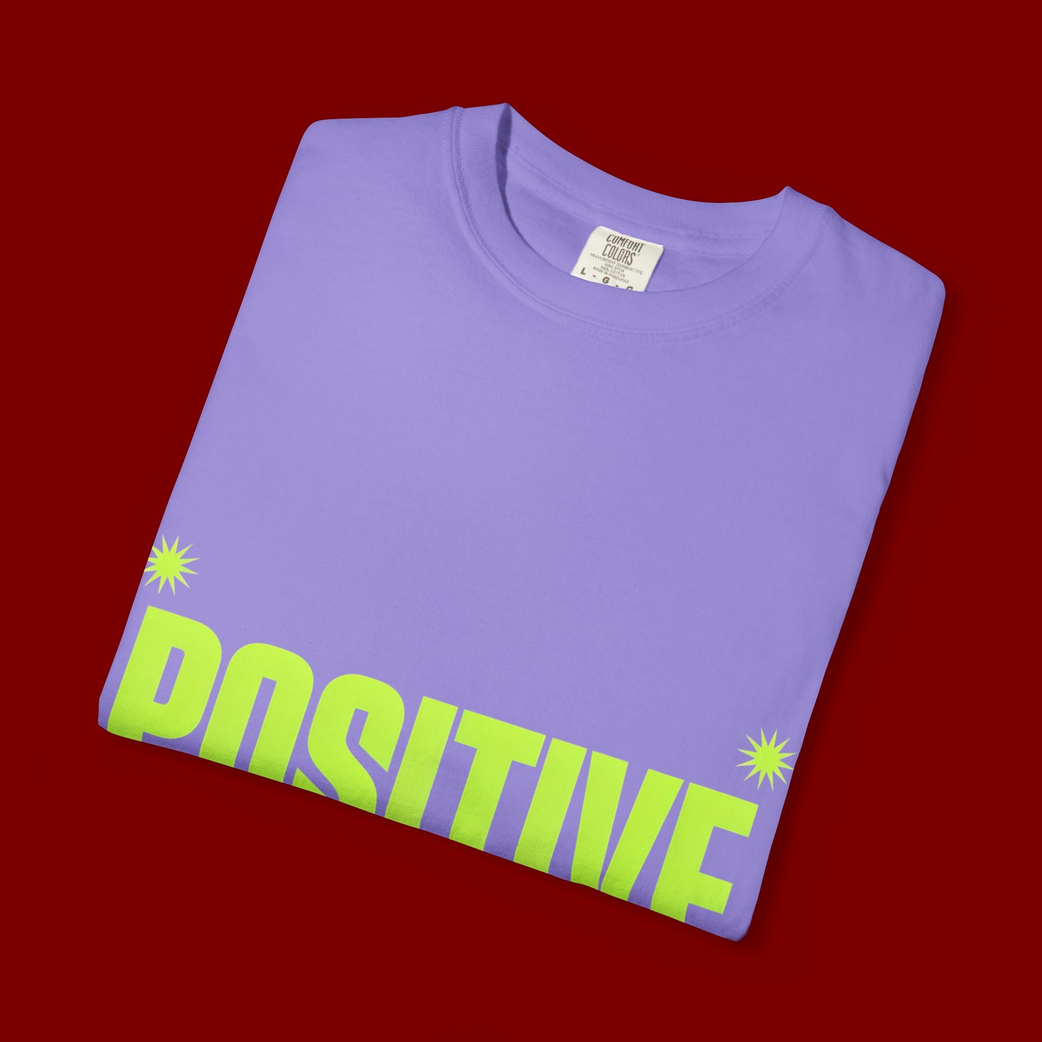 Positive Mind Vibes T-Shirt — Graphic Motivational Tee
