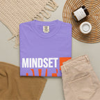 OVER Block Graphic T-Shirt — Bold Orange Minimalist Tee