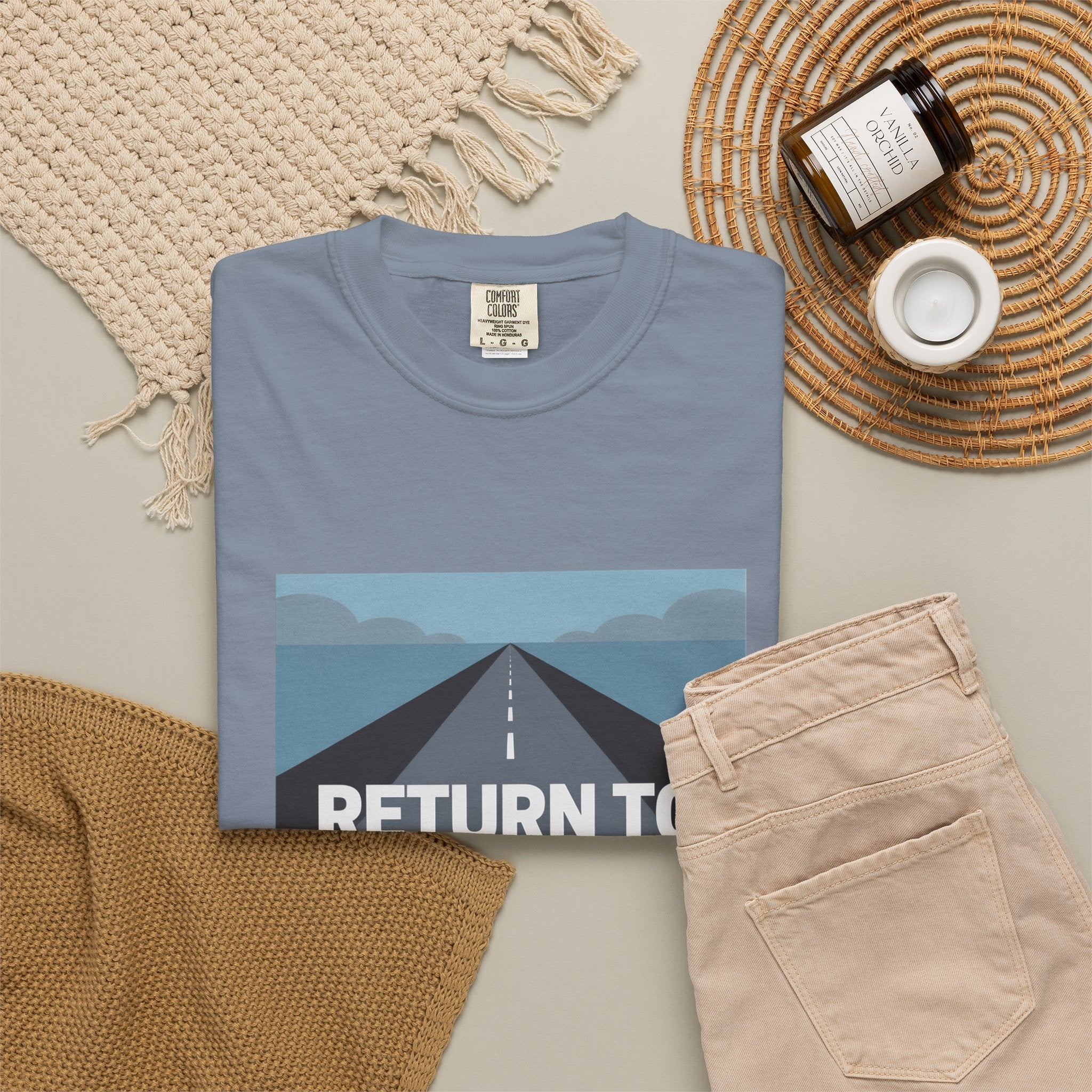 Return to God Road Graphic T-Shirt