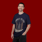 Connect to God T-Shirt — "The Password Is Prayer" Christian Faith Graphic Tee