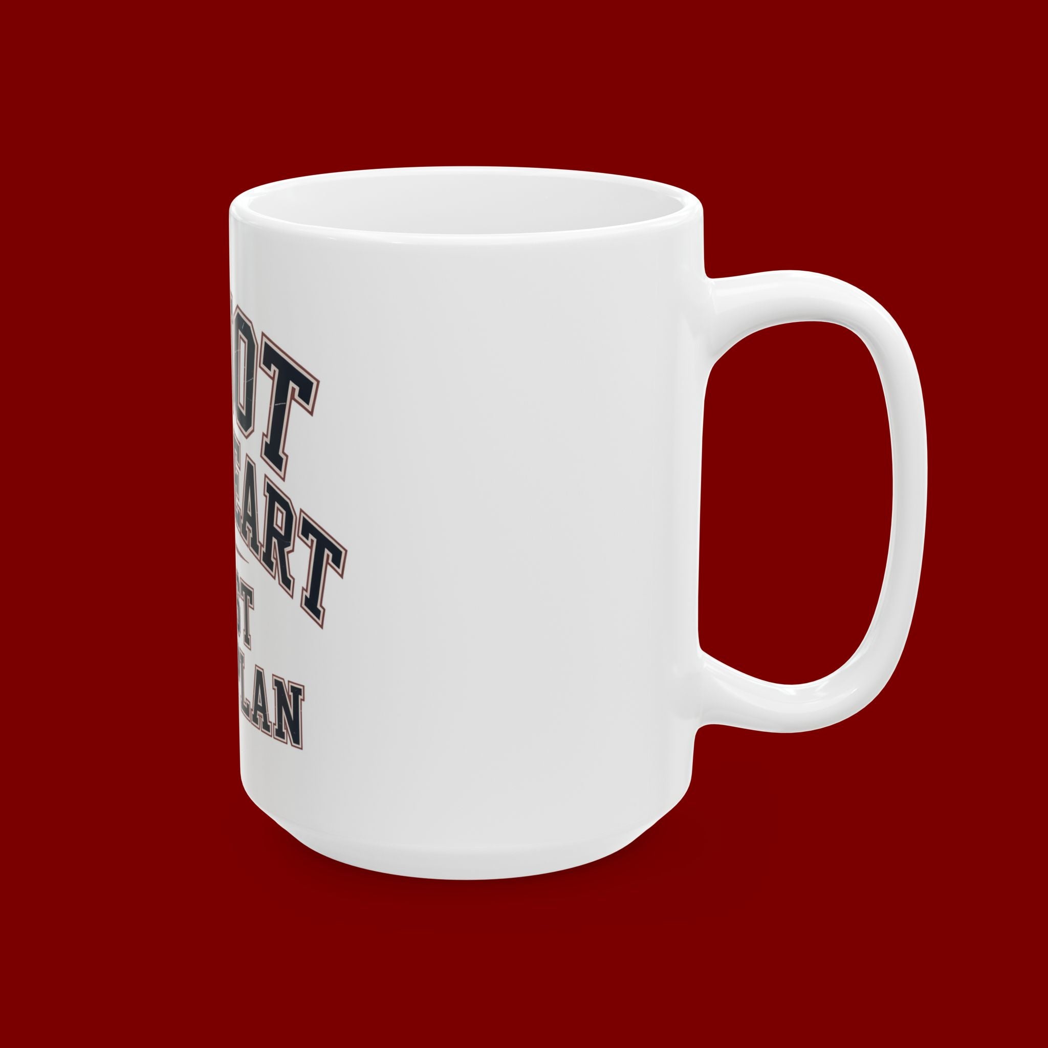 Ceramic Mug — "Fear Less, Pray More" Inspirational Sunrise Coffee Cup (11oz/15oz)