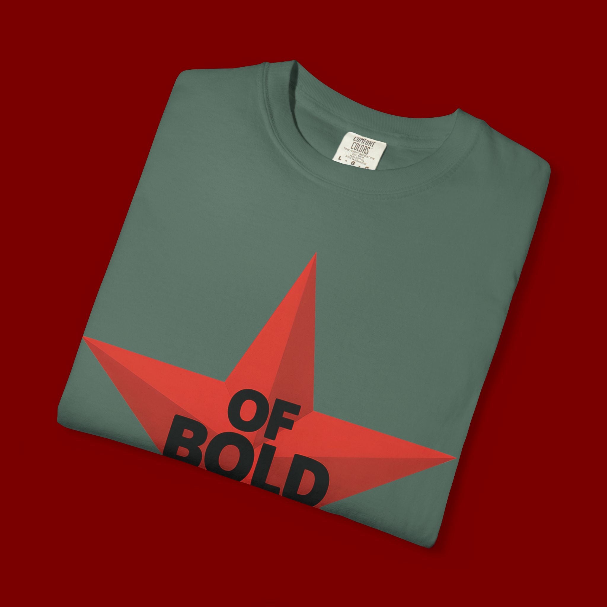 Bold Faith Star T-Shirt — "Of Bold Faith" Graphic Tee