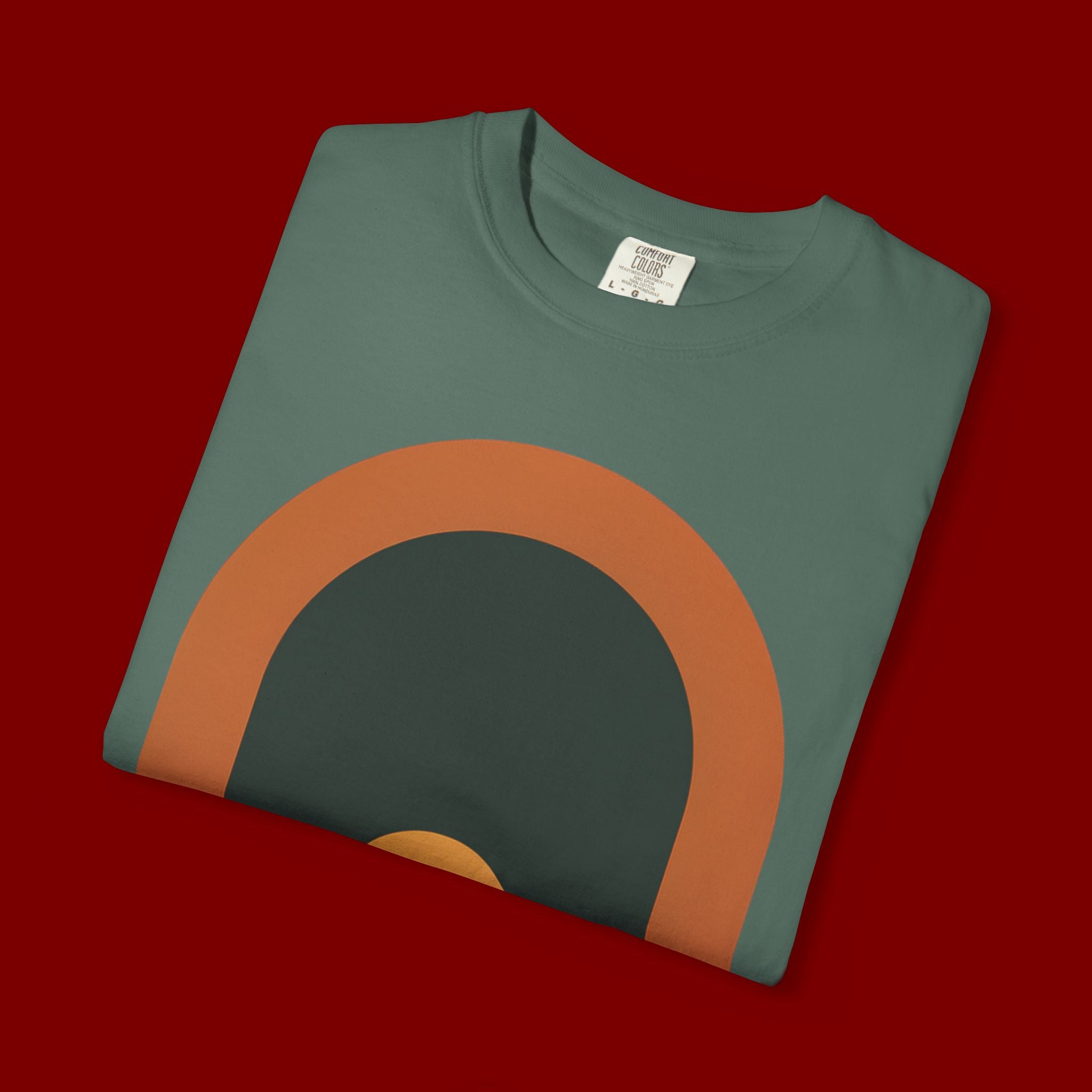 Still Faithful Sunset T-Shirt — Minimal Christian Graphic Tee