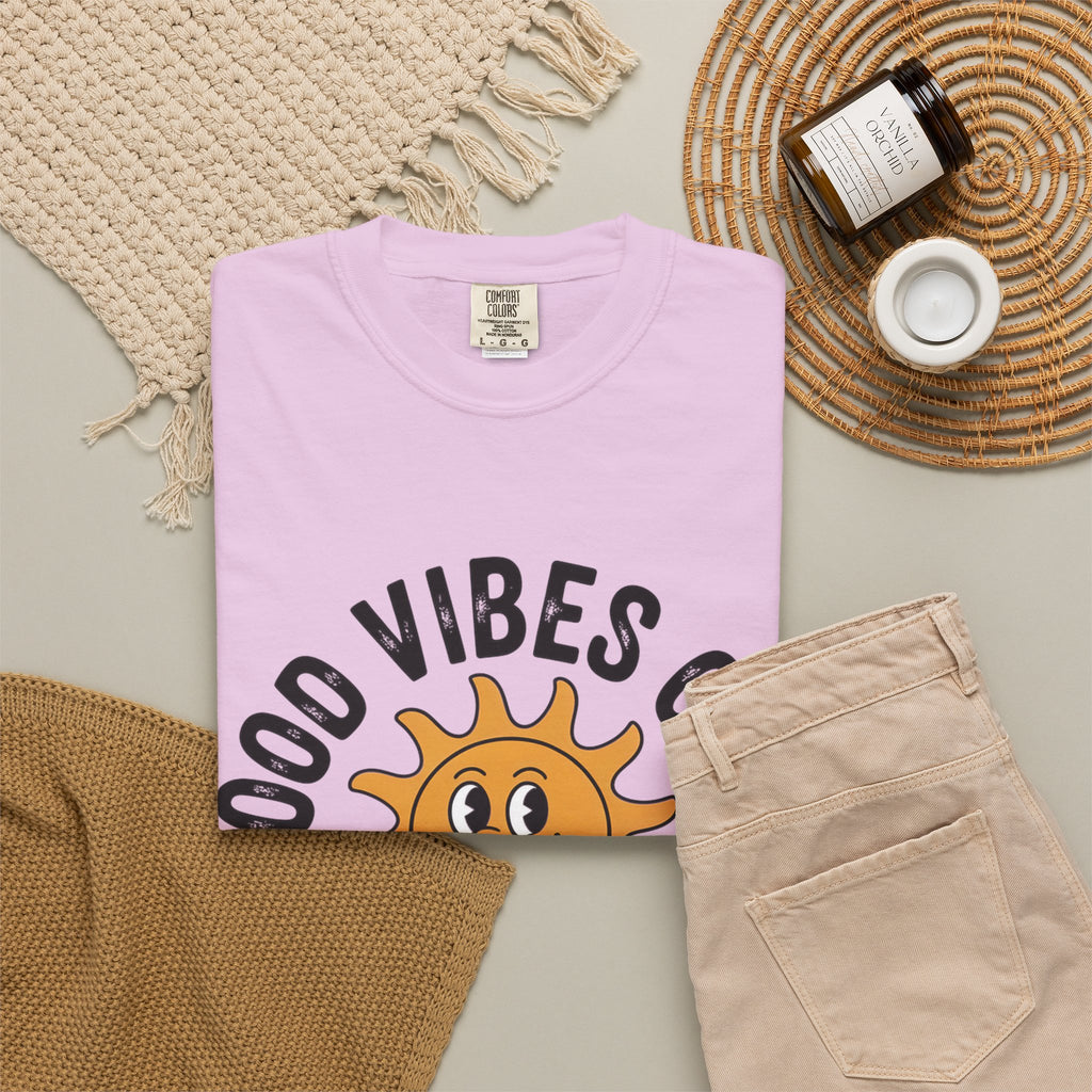 Good Vibes Only Sun Graphic T-Shirt